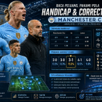 Membaca Pola di Balik Angka: Strategi Cerdas Memahami Pasaran Handicap Manchester City dan Correct Score