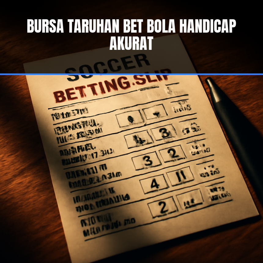 bursa taruhan bet bola handicap akurat
